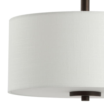 Marc 15" Metal LED Semi-Flush Mount - JONATHAN Y